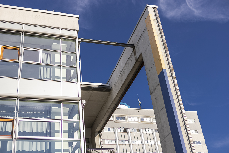 auditorium maximum,campus details,ecke, fenster